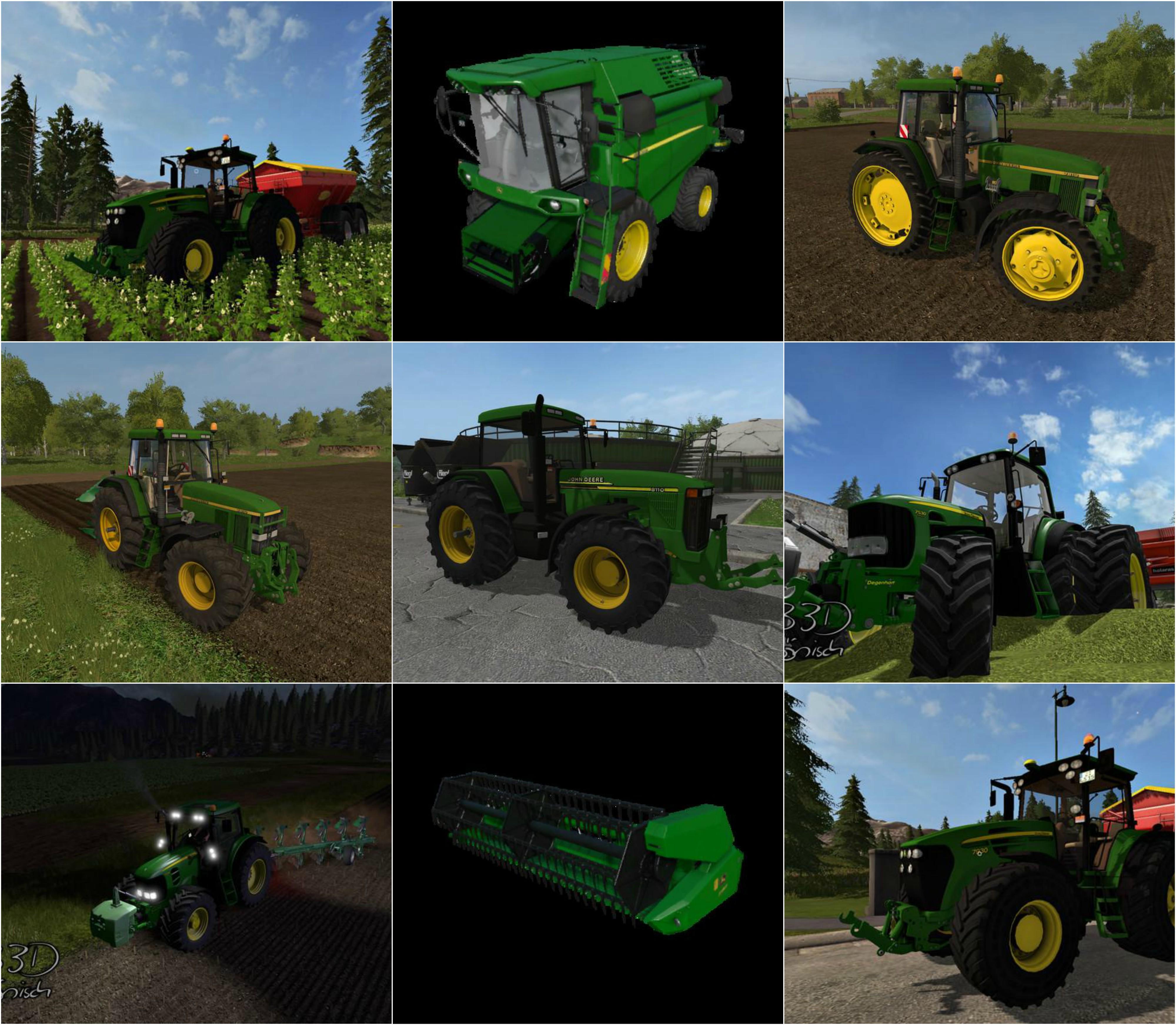 Fs 17 John Deere Pack V10 Farming Simulator 2017 Mods 6113